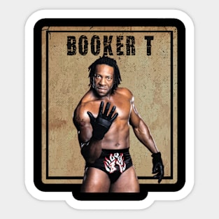 Booker T - Art Drawing Sticker